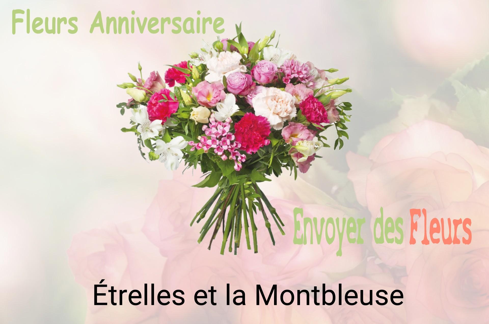 Bouquet de fleurs d’anniversaire livré à Étrelles-et-la-Montbleuse